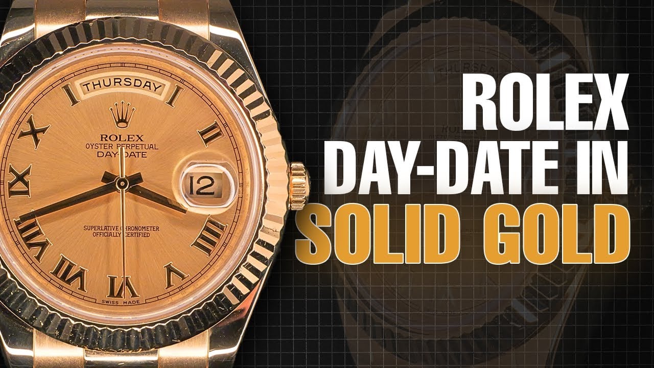Rolex Day-Date 41 Yellow Gold Review | The Most Elegant Day-Date Ever!
