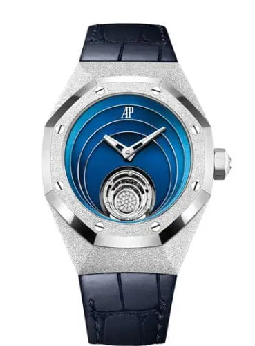 Audemars Piguet Audemars Piguet Royal Oak Concept Frosted Gold Flying Tourbillon White Gold Blue 26630BC.GG.D326CR.01
