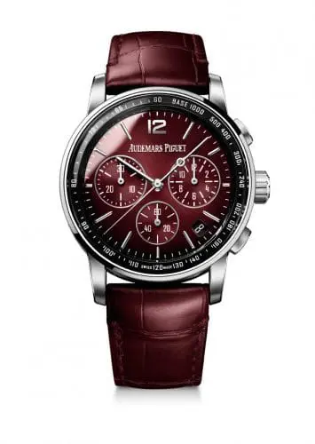 Audemars Piguet CODE 11.59 Chronograph Selfwinding White Gold Burgundy 26393BC.OO.A068CR.01