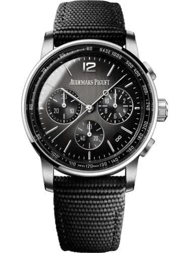 Audemars Piguet CODE 11.59 Chronograph Selfwinding White Gold Ceramic Grey Fabric 26393NB.OO.A002CA.01