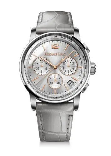 Audemars Piguet CODE 11.59 Chronograph Selfwinding White Gold Rose Gold Silver 26393CR.OO.A009CR.01