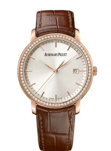 Audemars Piguet Jules Audemars Selfwinding Pink Gold Diamond Silver 15171OR.ZZ.A088CR.01