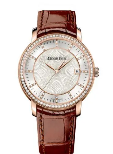 Audemars Piguet Jules Audemars Selfwinding Pink Gold Diamond Silver 15171OR.ZZ.A809CR.01