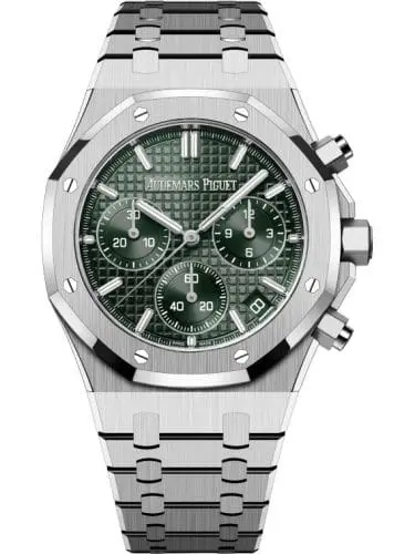 Audemars Piguet Royal Oak Chronograph 41 Stainless Steel Green 26240ST.OO.1320ST.08