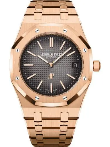 Audemars Piguet Royal Oak Extra-Thin Pink Gold Grey 16202OR.OO.1240OR.02