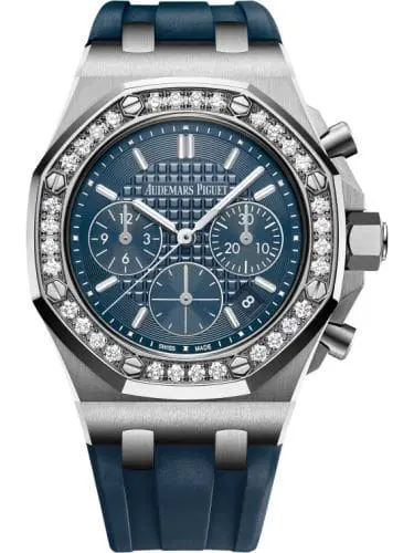 Audemars Piguet Royal Oak OffShore 26231 Lady Chronograph Stainless Steel Blue Diamond 26231ST.ZZ.D027CA.01