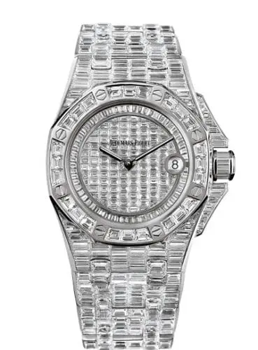 Audemars Piguet Royal Oak OffShore 67543 Lady Quartz Full Baguette 67543BC.ZZ.9185BC.01