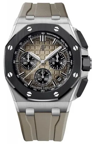 Audemars Piguet Royal Oak Offshore 43 Stainless Steel Ceramic Taupe 26420SO.OO.A600CA.01