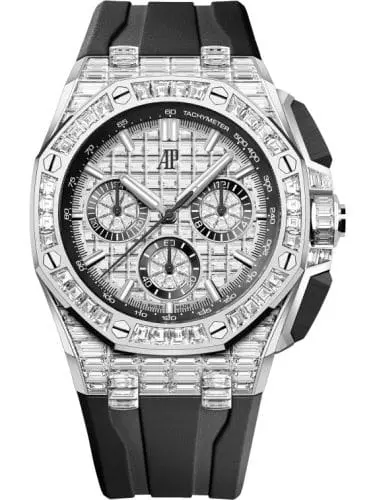 Audemars Piguet Royal Oak Offshore 43 White Gold - Baguette Baguette 26425BC.ZZ.D002CA.02