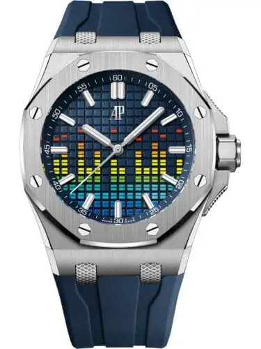 Audemars Piguet Royal Oak Offshore Selfwinding Music Edition Titanium Blue 15600TI.OO.A343CA.01
