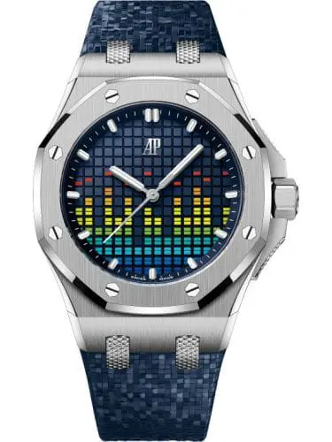 Audemars Piguet Royal Oak Offshore Selfwinding Music Edition Titanium Blue 77600TI.OO.A343CA.01