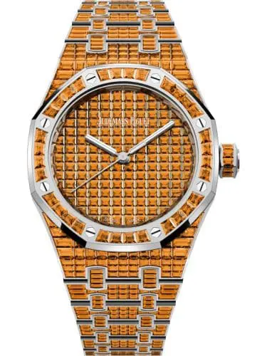 Audemars Piguet Royal Oak Self-Winding 37 Orange Spessartite 50th Anniversary 15554BC.SE.1274BC.01
