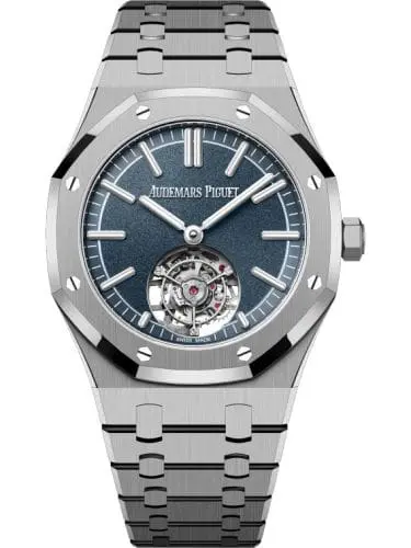 Audemars Piguet Royal Oak Self-Winding Flying Tourbillon Titanium Blue 26730TI.OO.1320TI.02