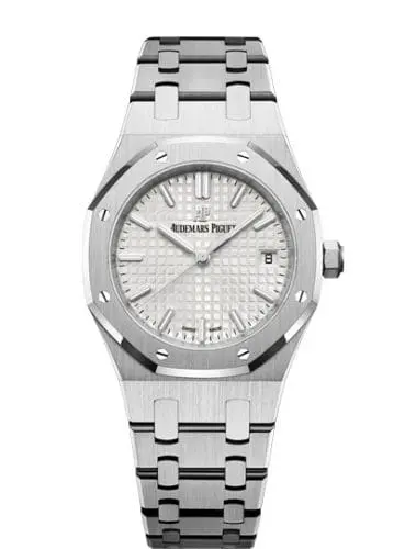 Audemars Piguet Royal Oak Selfwinding 34 Stainless Steel Silver Bracelet 77350ST.OO.1261ST.01