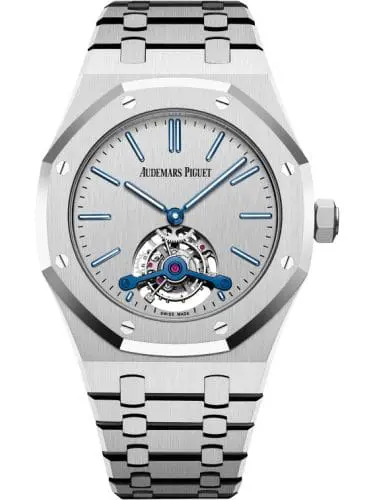 Audemars Piguet Royal Oak Ultra Thin Tourbillon Stainless Steel Silver 26527ST.OO.1220ST.01
