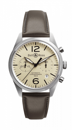 Bell & Ross BR 126 Original Beige Chronograph BRV126-BEI-ST/SCA
