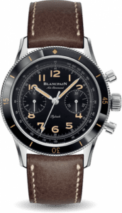 Blancpain Air Command Stainless Steel / Black / Strap AC01-1130-63A