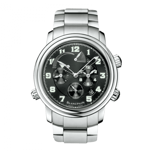 Blancpain Léman Réveil GMT Stainless Steel / Black / Bracelet 2041-1130M-71