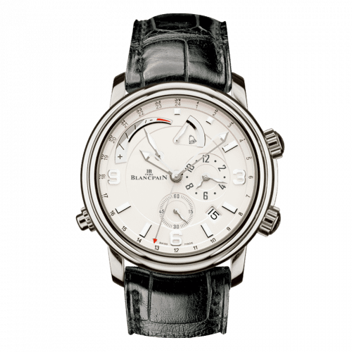 Blancpain Léman Réveil GMT White Gold / Opaline / Alligator 2841-1542-53B