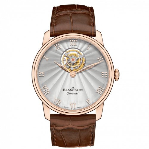 Blancpain Villeret Carrousel Volant Une Minute Red Gold 66228-3642-55B