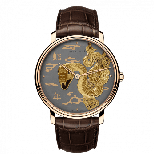 Blancpain Villeret Manuelle Piece Unique Damasquinée Snake 6615B-3612-55B