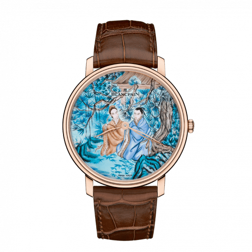 Blancpain Villeret Manuelle Piece Unique Grand Feu Men in Garden 6615C-3631-55B - 3