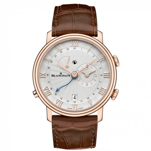 Blancpain Villeret Réveil GMT Red Gold / Opalin 6640-3642-55B