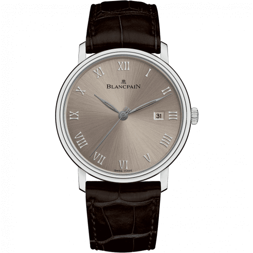 Blancpain Villeret Ultraplate Automatique 40mm White Gold / Grey 6651-1504-55