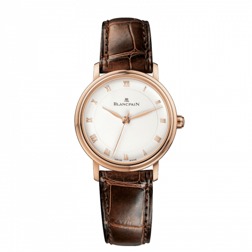 Blancpain Villeret Ultraplate Automatique Ladies Red Gold / Opaline 6102-3642-55A