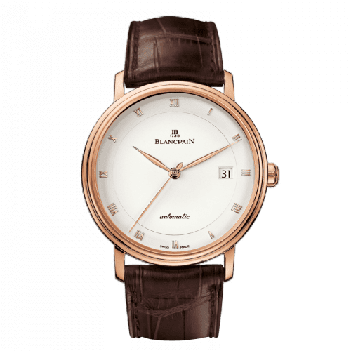 Blancpain Villeret Ultraplate Automatique Red Gold / White 6223-3642-55