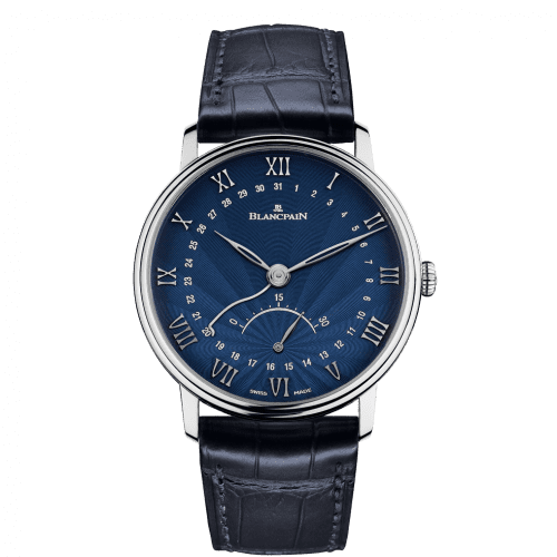 Blancpain Villeret Ultraplate Quantième Seconde Rétrograde White Gold / Flinqué 6653Q-1529-55B