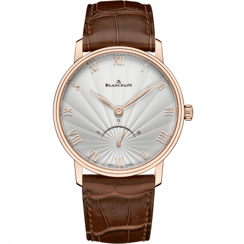 Blancpain Villeret Ultraplate Seconde Rétrograde Red Gold / Opalin Flinqué 6653-3642-55B