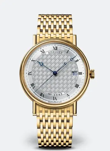 Breguet Classique 5177 Yellow Gold / Silver / Bracelet 5177BA/12/AV0