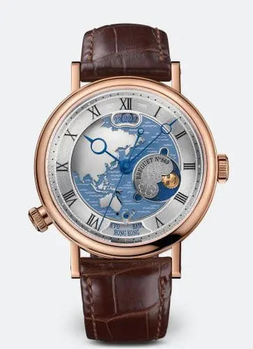Breguet Classique Hora Mundi 5717 Rose Gold / Asia - Oceania 5717BR/AS/9ZU