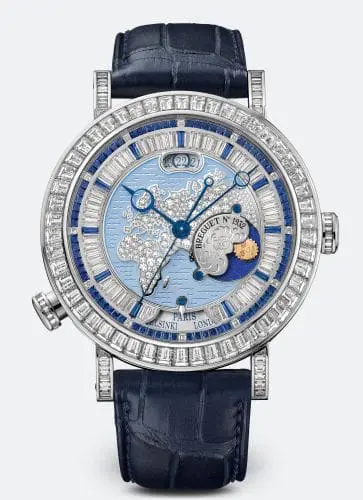 Breguet Classique Hora Mundi 5719 Platinum / Europe - Africa 5719PT/EU/9ZV/DD0D