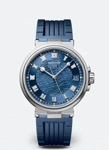 Breguet Marine 5517 White Gold / Blue / Rubber 5517BB/Y2/5ZU