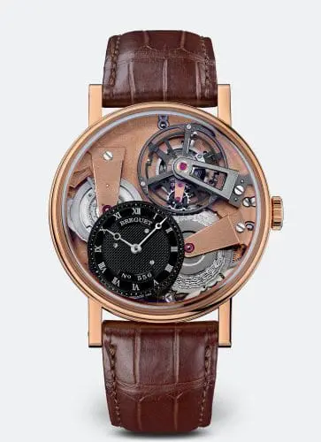 Breguet Tradition 7047 Fusée Tourbillon Rose Gold / Black 7047BR/R9/9ZU