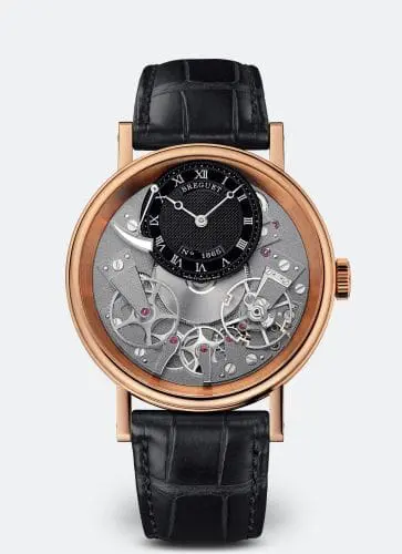 Breguet Tradition 7057 Rose Gold / Black 7057BR/G9/9W6