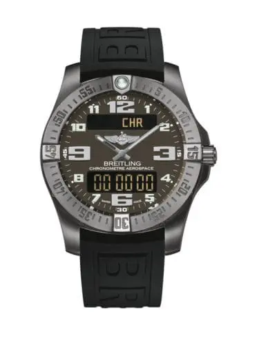 Breitling Aerospace Evo Titanium / Grey / Rubber / Pin E7936310/F562/152S/A20SS.1