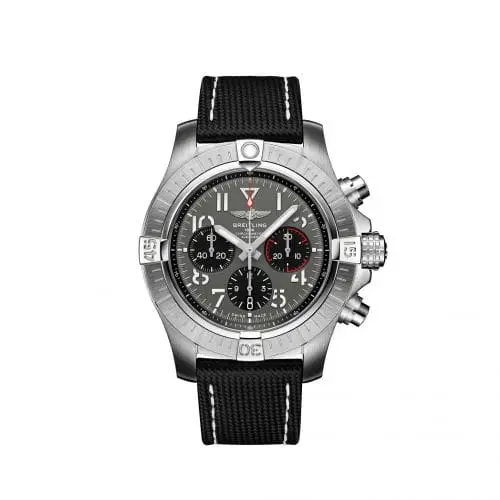 Breitling Avenger B01 Chronograph 45 Stainless Steel / Anthracite / Strap - Folding AB01821A1B1X2