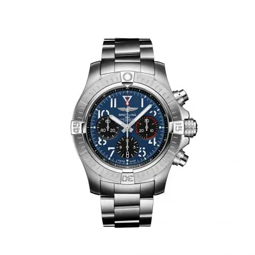 Breitling Avenger B01 Chronograph 45 Stainless Steel / Blue / Bracelet AB01821A1C1A1