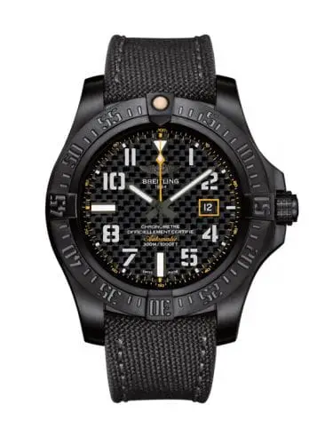 Breitling Avenger Blackbird 48 Black Titanium / Carbon / Military / Limited Edition V173104T.BF89.100W