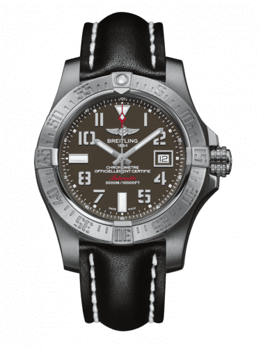 Breitling Avenger II Seawolf Stainless Steel / Tungsten Gray / Calf / Folding A1733110/F563/436X/A20DSA.1