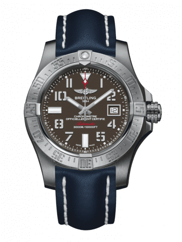 Breitling Avenger II Seawolf Stainless Steel / Tungsten Gray / Calf / Pin A1733110/F563/105X/A20BASA.1