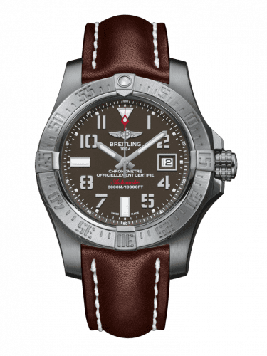 Breitling Avenger II Seawolf Stainless Steel / Tungsten Gray / Calf / Pin A1733110/F563/437X/A20BASA.1