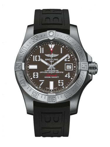 Breitling Avenger II Seawolf Stainless Steel / Tungsten Gray / Rubber / Pin A1733110/F563/152S/A20SS.1