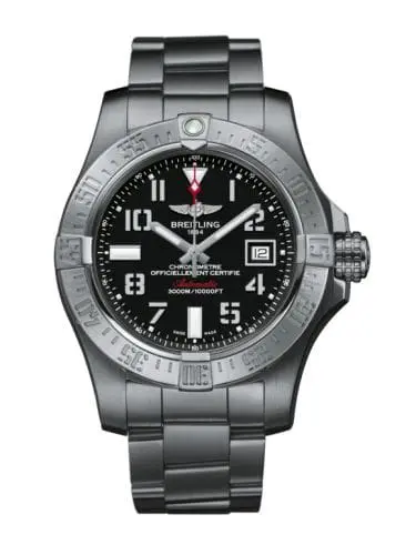 Breitling Avenger II Seawolf Stainless Steel / Volcano Black / Bracelet A17331101B2A1