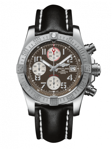 Breitling Avenger II Stainless Steel / Tungsten Gray / Calf / Folding A1338111/F564/436X/A20D.1