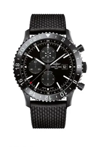 Breitling Chronoliner Blacksteel / Black / Rubber M2431013/BF02/267S