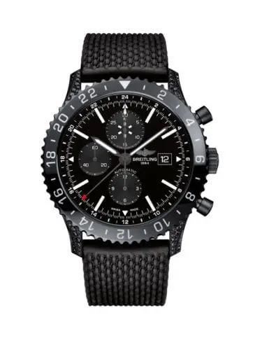 Breitling Chronoliner Blacksteel Diamondworks / Black / Rubber M24310AN.BF02.267S